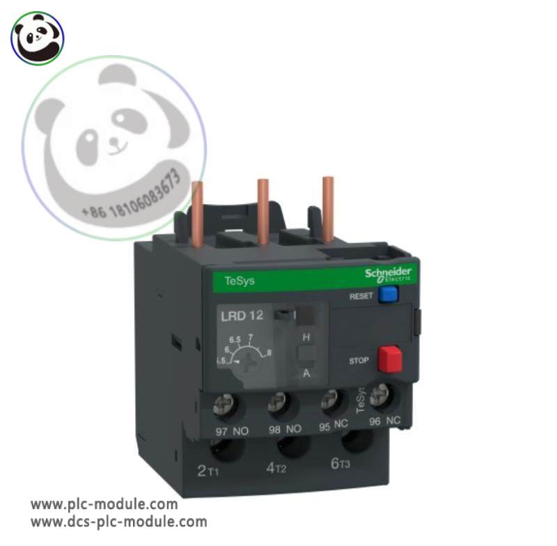 Schneider LRD12 Electric Thermal Overload Relay - Reliable Protection for Industrial Applications