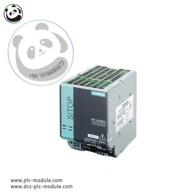 Siemens 6ЕР1334-3ВА00: High-Efficiency SITOP Power Module for Industrial Control Systems