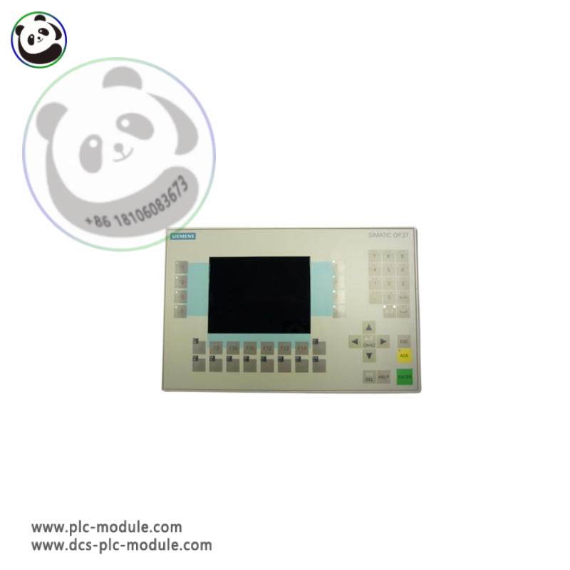 SIEMENS 6AV3627-1LK00-1AX0: Industrial Operator Interface Module