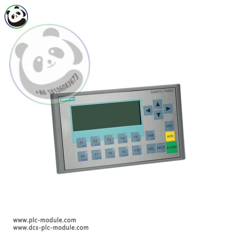 SIEMENS 6AV6647-0AH11-3AX1 Operator Interface