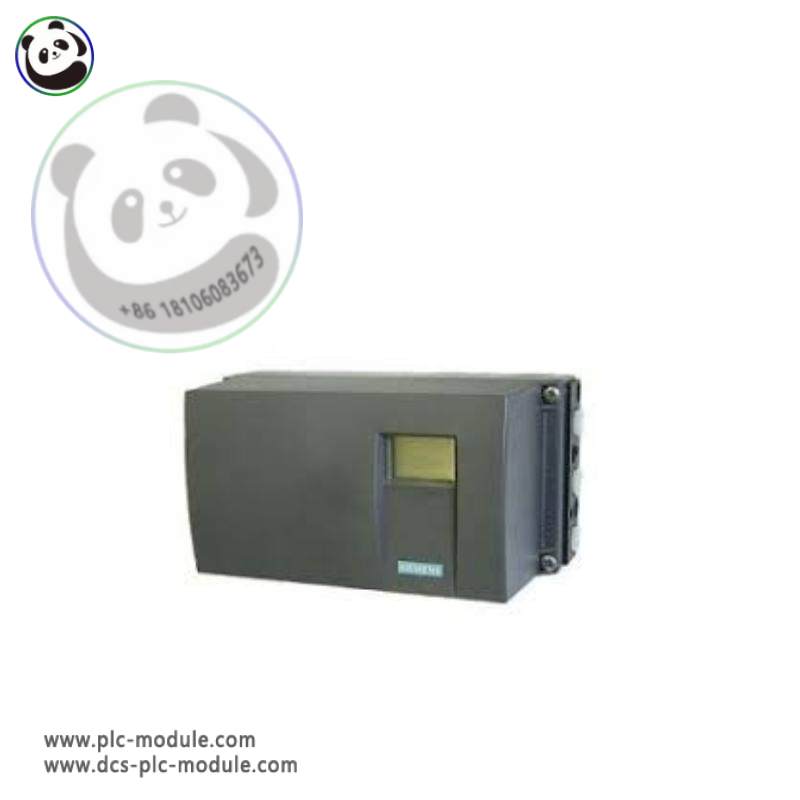 SIEMENS 6DR5210-0EN00-0AA0 Electropneumatic Positioner for Pneumatic Linear Control Systems