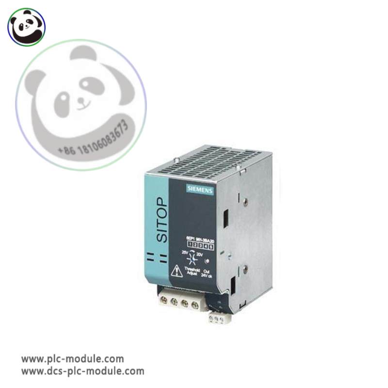 SIEMENS 6EP1961-3BA20: High-Performance 6EP SITOP Power Security Module