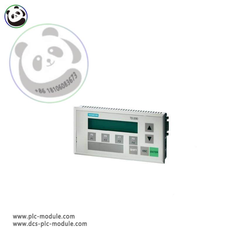 SIEMENS 6ES7272-0AA30-0YA0: Spare TD200 Text Display, Precision Control & Efficiency Enhancement