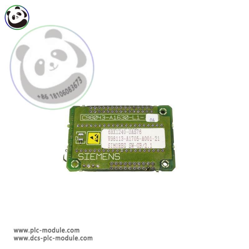 Siemens 6RX1240-0AS76 Industrial Control Module