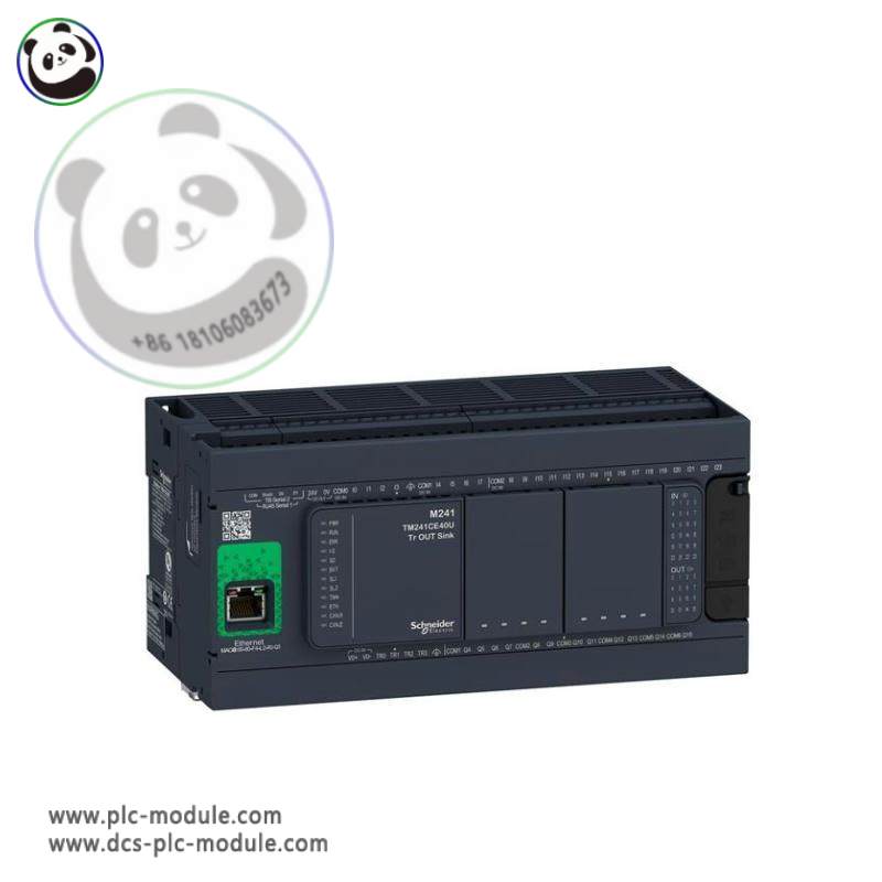 Schneider TM241CE40R: Advanced Modicon M241 Logic Controller, Expertly Designed for Industrial Automation