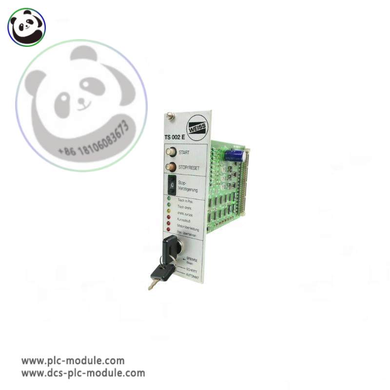 WEISS TS002E Temperature Control Module for Industrial Automation